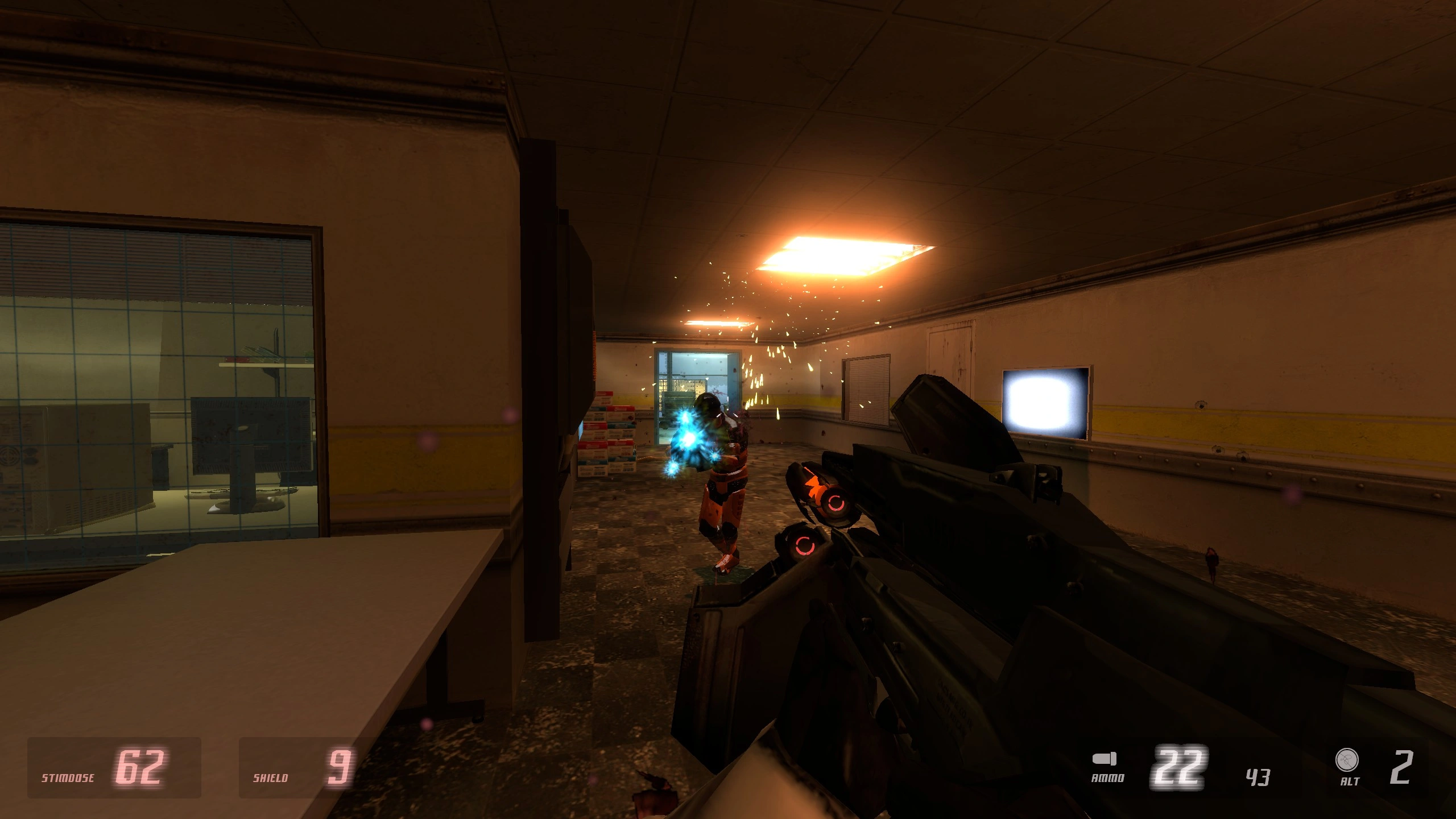 Ennemis en combinaison assez costauds ! 