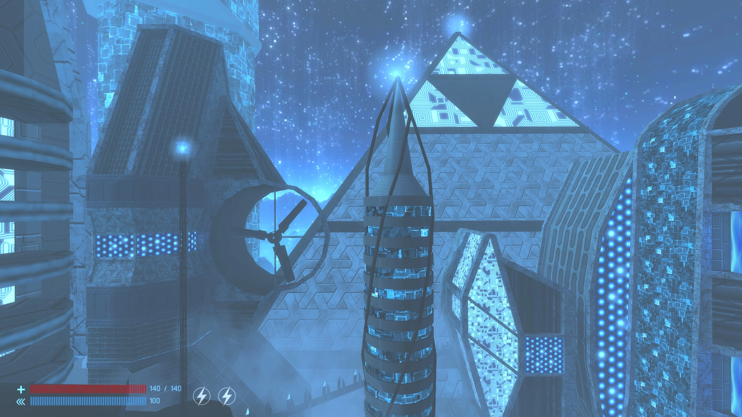 Des décors futuristes très stylés.