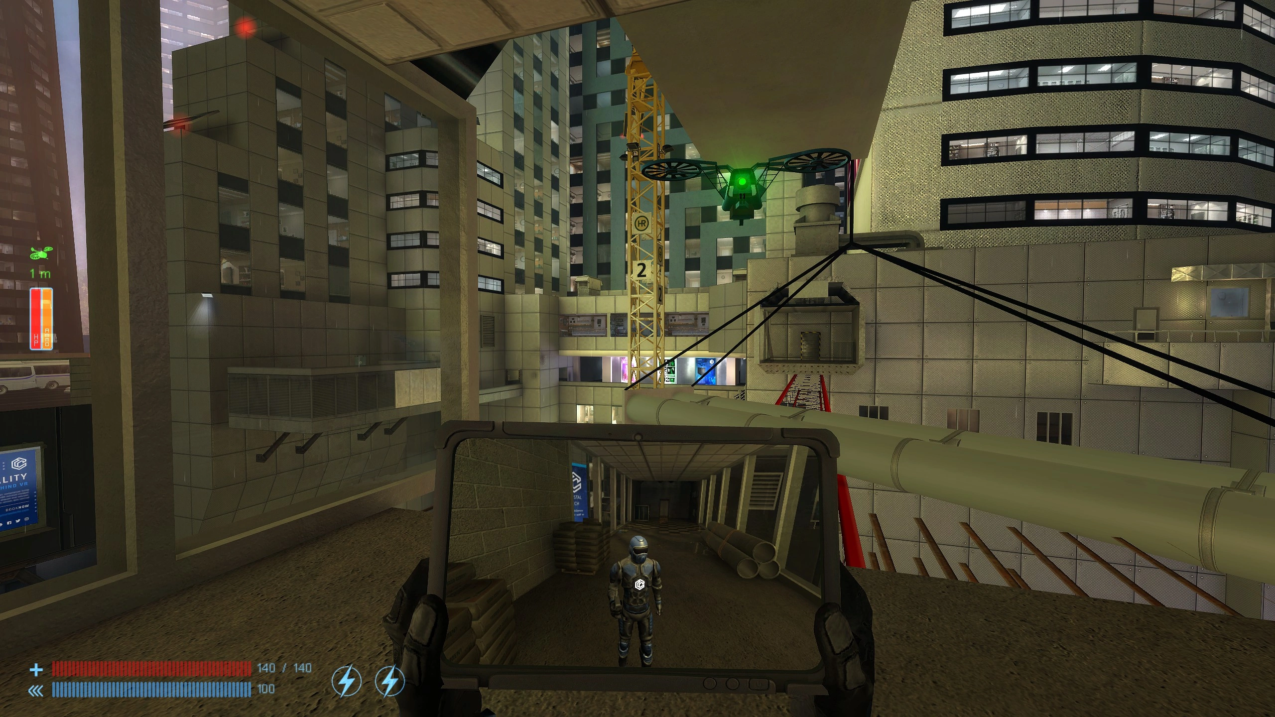 Exploration de drône avec écran integré !