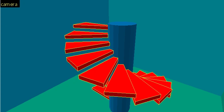 Notre arch en mode « 3D Filled Polygons »