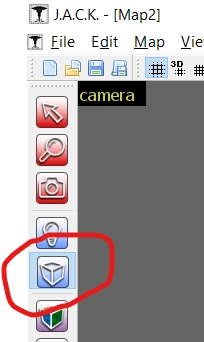 Passe en mode « Block Creation Tool »