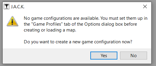 Aucune configuration détectée