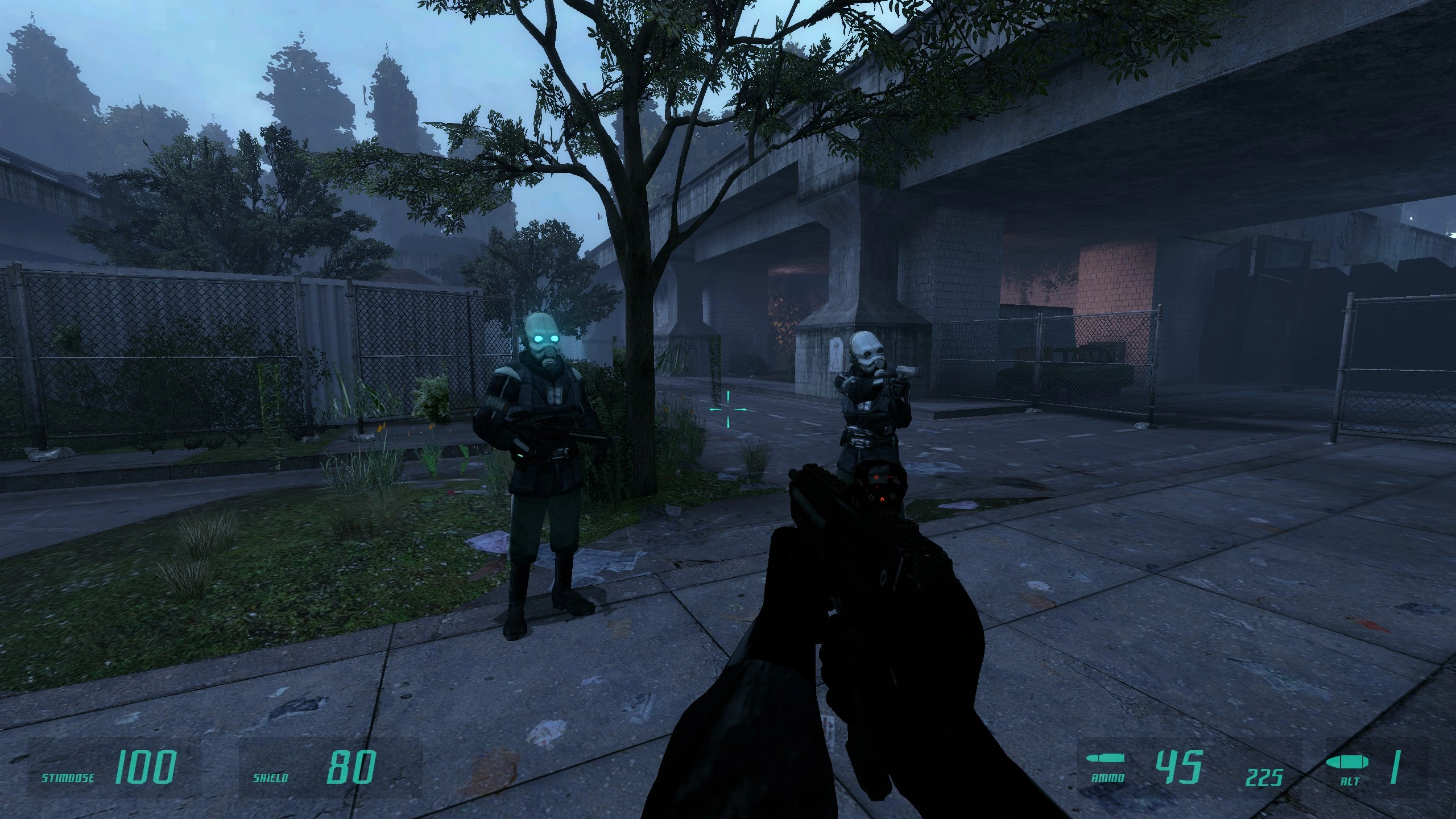 Les potes de mission.